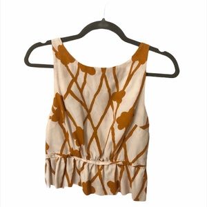 Maeve Anthropologie backless top